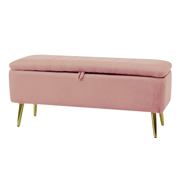 Happy Casa Pouf Contenitore Velluto Rosa Recensione