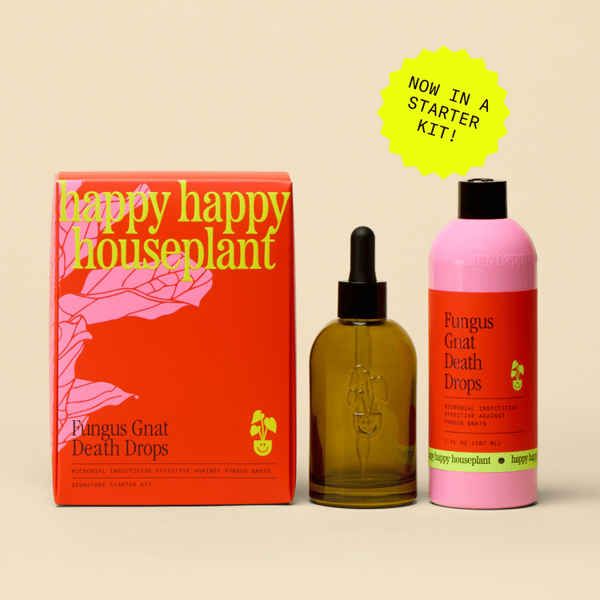 Happy Happy Houseplant Fungus Gnat Death Drops Review