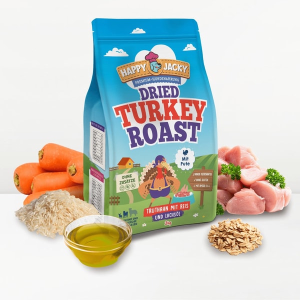 Happy Jacky Dried Turkey Roast Bewertung