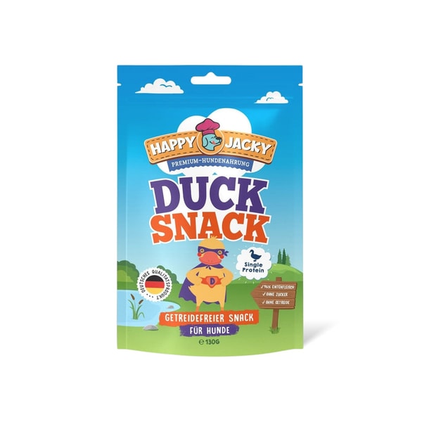 Happy Jacky Duck Monoprotein Snack Bewertung