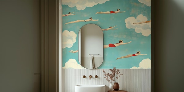 HappyWall Sky Swimmers V1 Wallpaper Review
