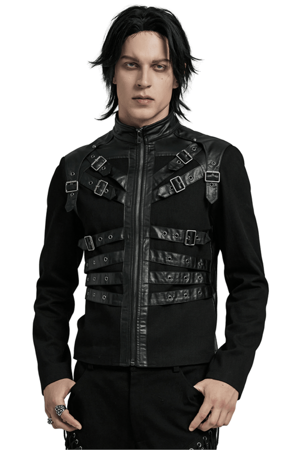 HARD'N'HEAVY Men's Black Punk Jacket Review