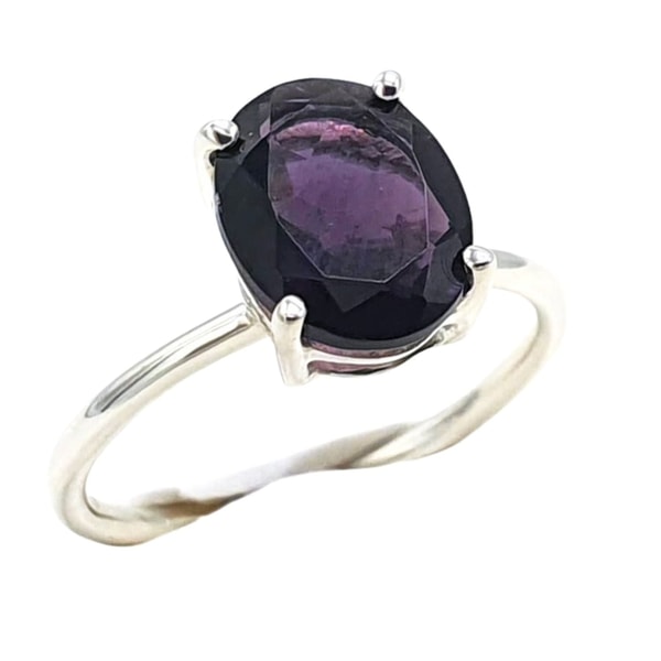 HARFI Jewellery 925 Sterling Silver Amethyst February Birthstone Ring Reviews
