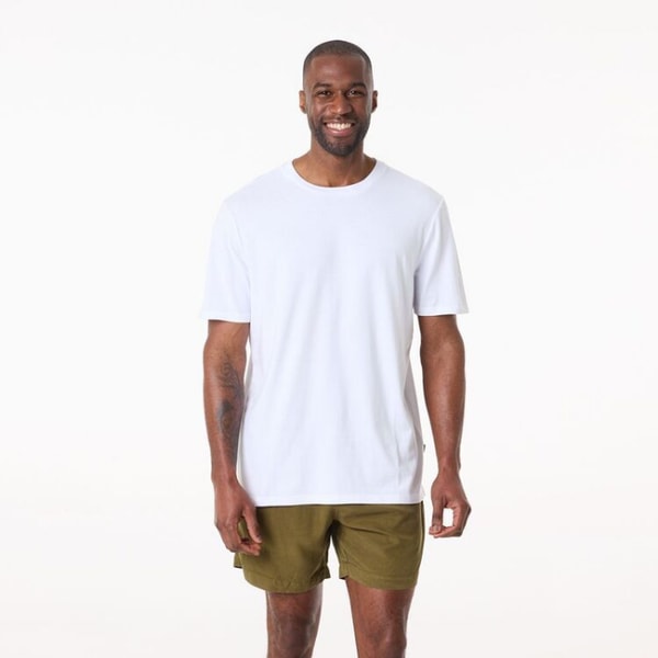 Harris Scarfe JC Lanyon Men's Moreton Crew Neck Cotton Short Sleeve Shirt Review