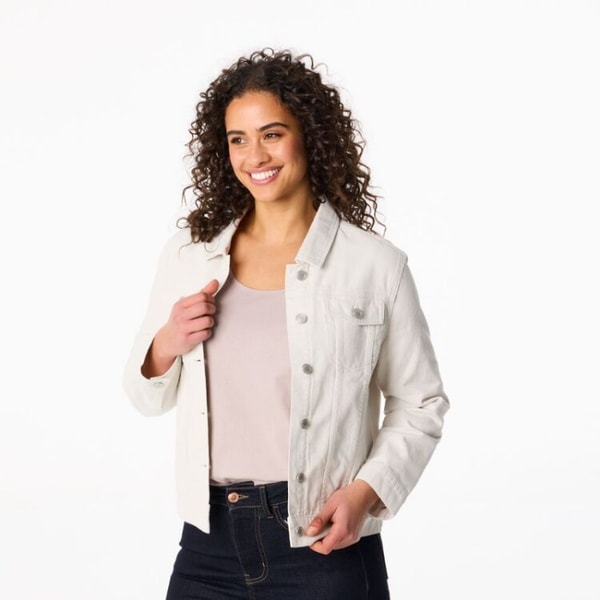 Harris Scarfe Khoko Collection Women's Denim Jacket Milk Review