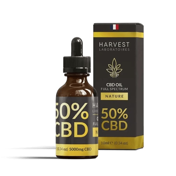 Harvest Laboratoires Huile CBD 50% Full Spectrum Avis