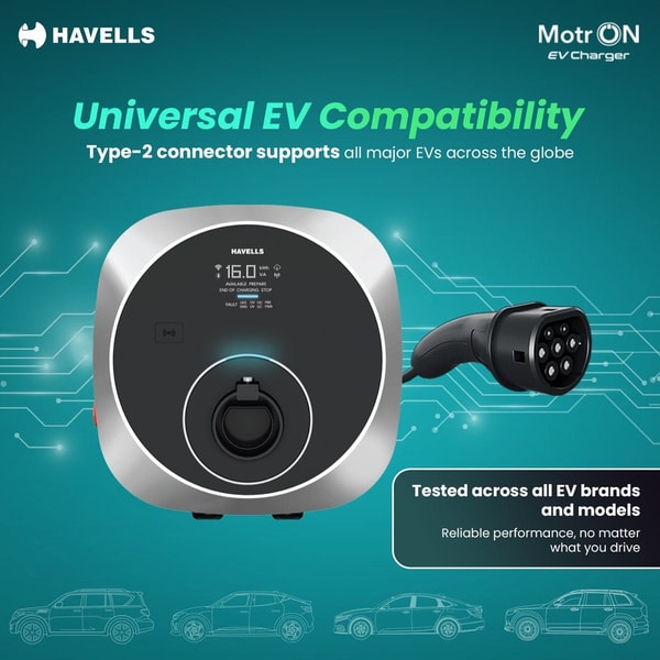 Havells 11 kW MotrON GT EV Charger समीक्षा