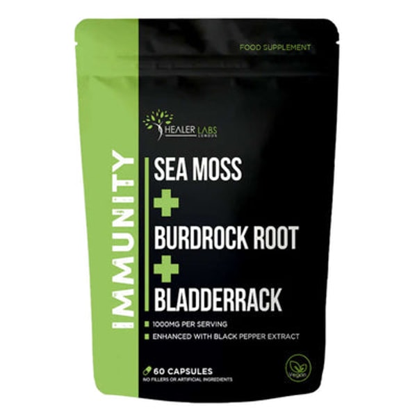 Healer Labs London Sea Moss, Bladderwrack and Burdock Root Review