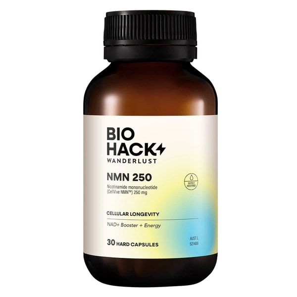 Healthylife Pharmacy BioHack Wanderlust NMN 250mg 30 Capsules Review