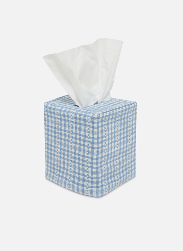 Heather Taylor Home SOHO Light Blue Tissue Box Cover Review