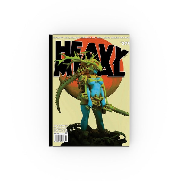 Heavy Metal Magazine 270 Hardcover Notebook Review