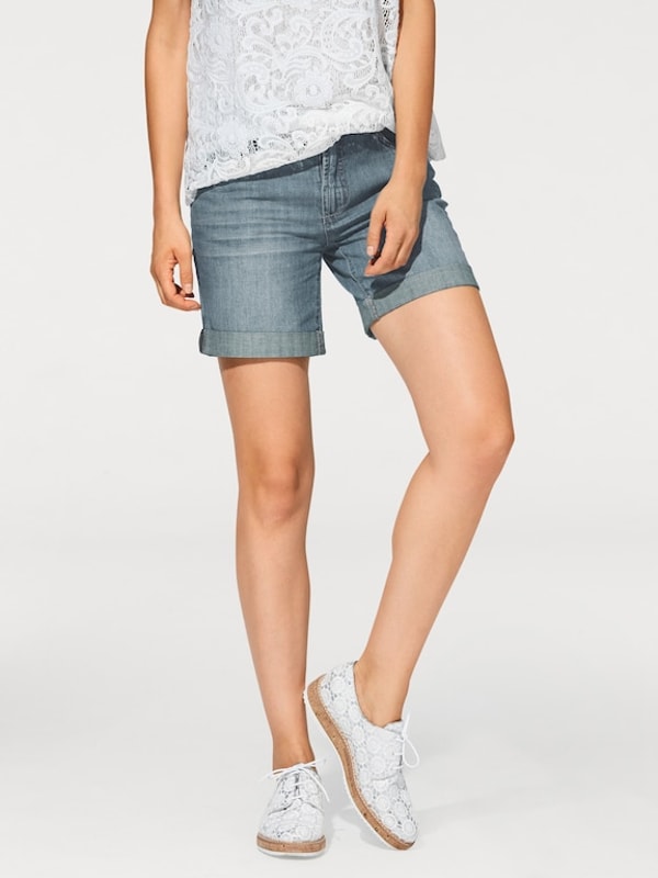 Heine Jeansshort mit Beinaufschlag Bewertung