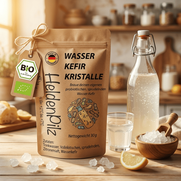 HeldenPilz BIO Wasserkefir Kristalle Bewertung