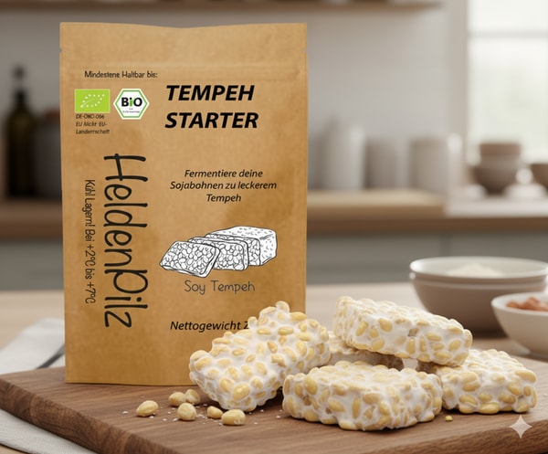 HeldenPilz BIO Tempeh Starterkultur Bewertung