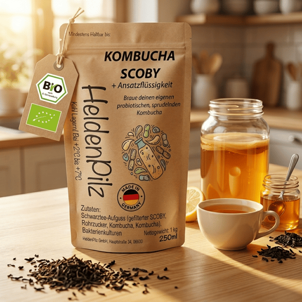 HeldenPilz Kombucha Scoby Bewertung