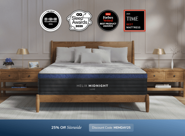 Helix Sleep Midnight Luxe Review