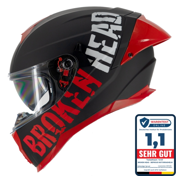 Helme M&auml;dl Broken Head BeProud Pro Sport Integralhelm Bewertung