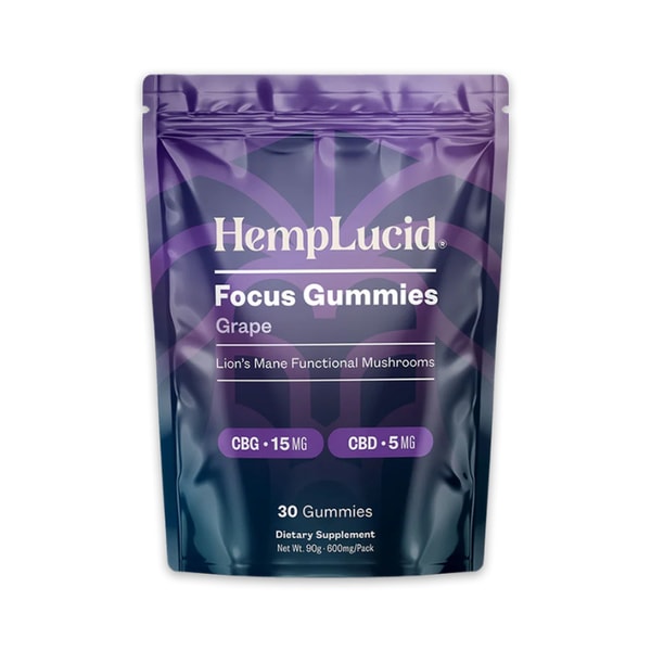 HempLucid Focus Mushroom Gummies Review
