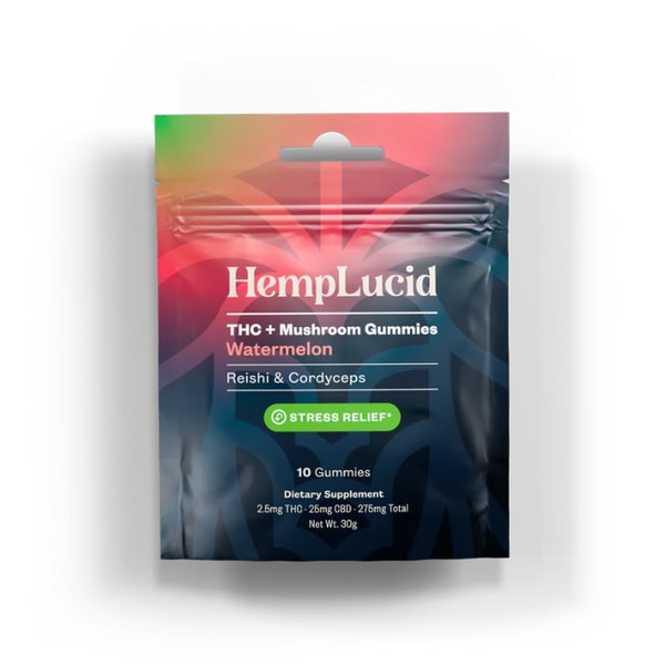 HempLucid Stress Mushroom Gummies Review