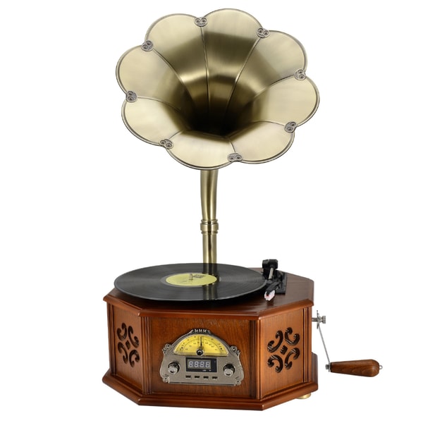 Heritage Vintage Gramophone Avec Manivelle Avis