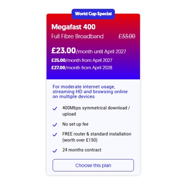 Hey! Broadband Megafast 400 Review