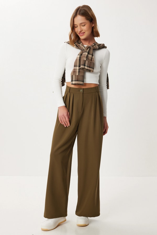 Hiccup Istanbul High Waist Pleated Palazzo Pants Review
