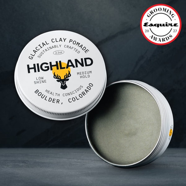Highland Glacial Clay Pomade Review