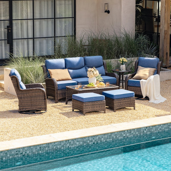 Hillga Hawthorne Sofa  6 Pieces Set Review