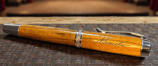 History Salvaged Abraham Lincoln Signature Rollerball Review