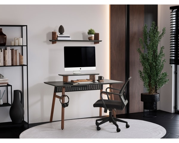 Hofina ROBIN WORK DESK - Anthracite Review