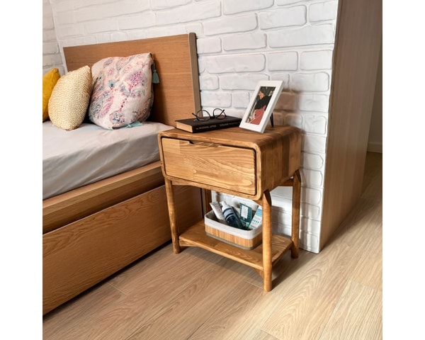 Hofina Modern Oval Nightstand Review