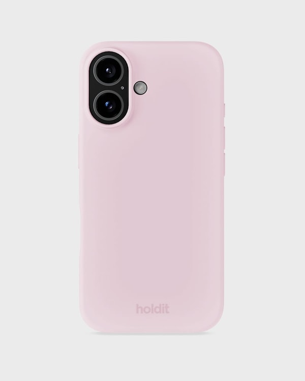 Holdit Silicone Case Pale Pink iPhone 16 Beoordeling 