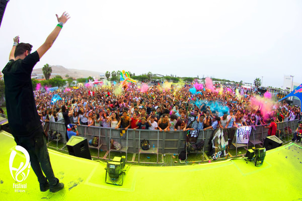 Die Welt des Holi Festival Of Colours