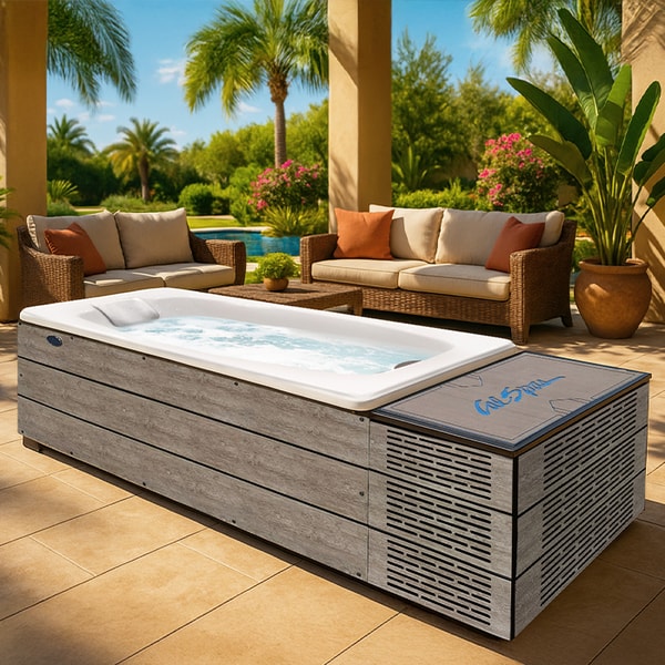 Homage Row Cal Spas Patio Cold Plunge Spa Review