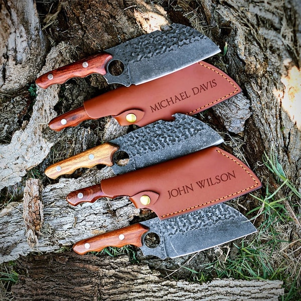 Home Wet Bar Be Bold Personalized Meat Cleaver Knife Review