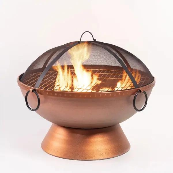 HomeComfortsDepot Deko Living 31-Inch Round Outdoor Steel Woodburning Firebowl/Firepit Review