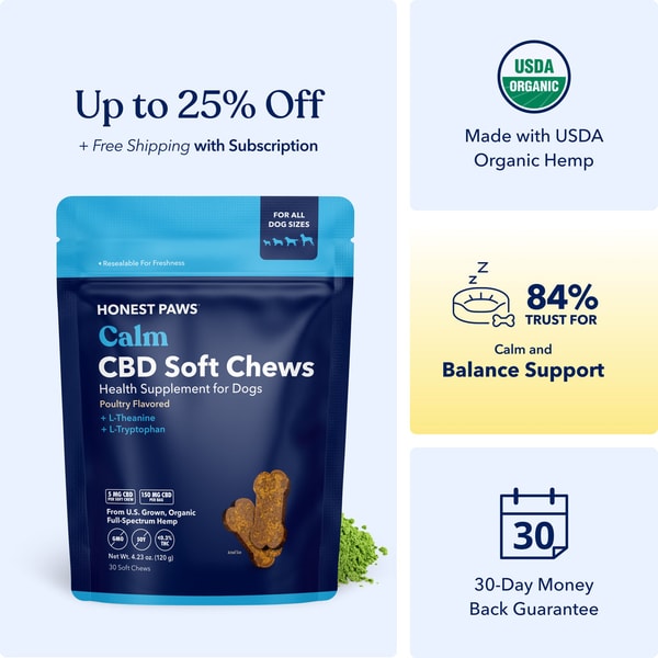 Honest Paws Calm CBD Soft Chews Review