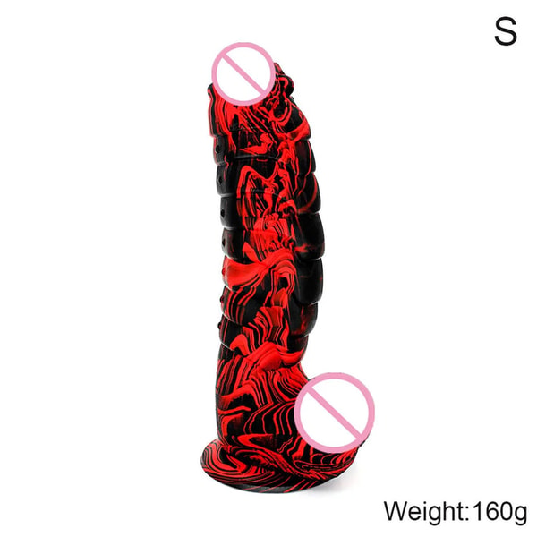 Honeyloveyou Ribbed Dildo Huge Dildo with Suction Cup Review