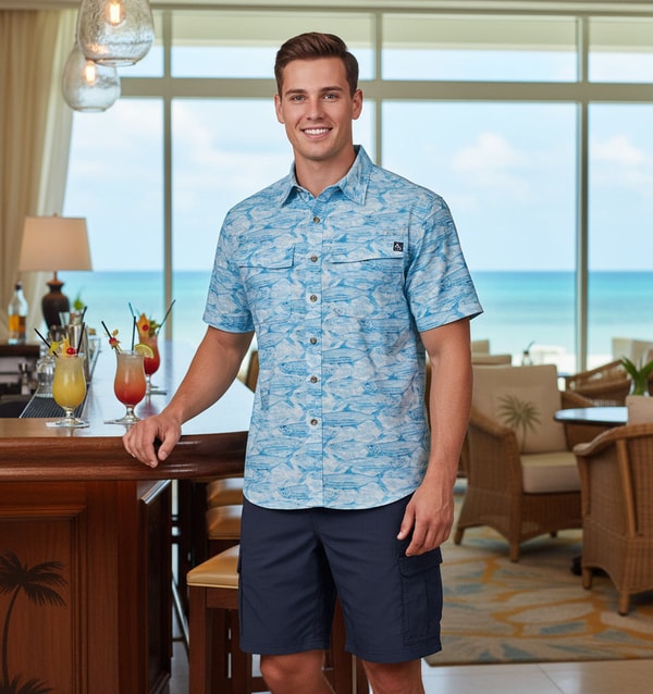 Hook & Tackle Men's Tarponmania UV Vented Fishing Shirt Review