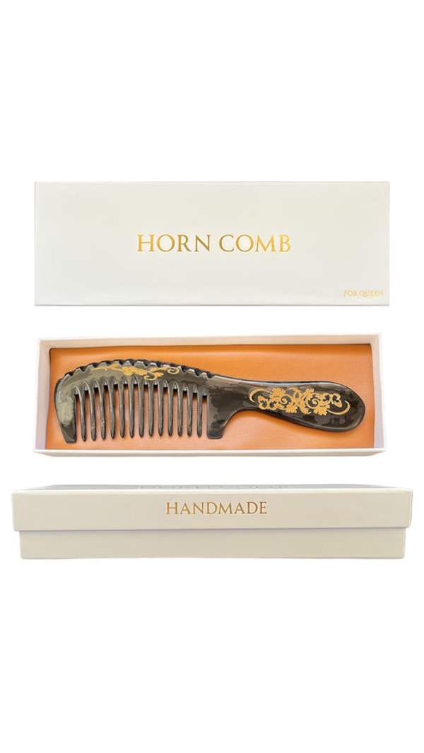 Horncomb Special Embroidered Buffalo Comb Review