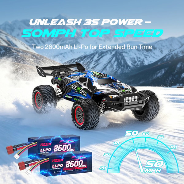 Hosim RC Car Mini 1/8 X27E Review