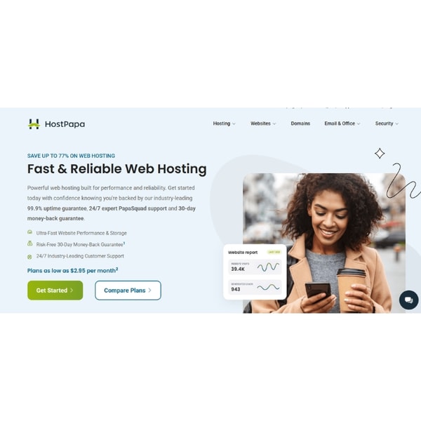 HostPapa Web Hosting Plans Review