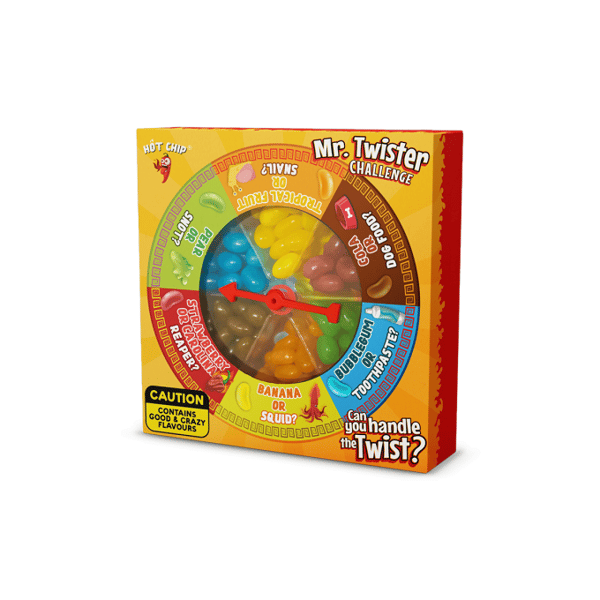 HOT-CHIP Mr. Twister Jelly Beans Challenge Bewertung