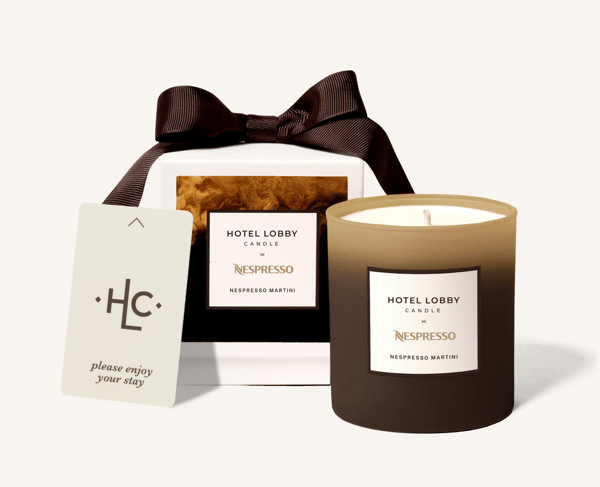 Hotel Lobby Candle Nespresso Martini Candle Review