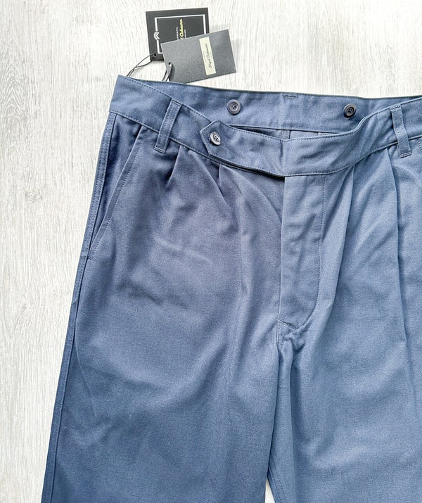 House of Huntington Nigel Cabourn Chino Navy Blue P-2 Slim Tapered Drill Pants Trousers Review