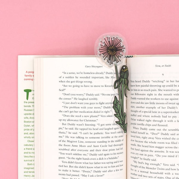 Humdrum Paper Dandelion Bookmark Review