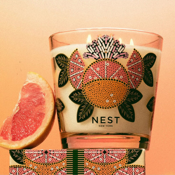Hunt & Bloom Nest Specialty Grapefruit 3-Wick Candle Review