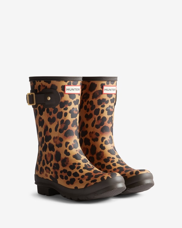 Hunter Boots Women's Original Short Leopard Print Boot Review