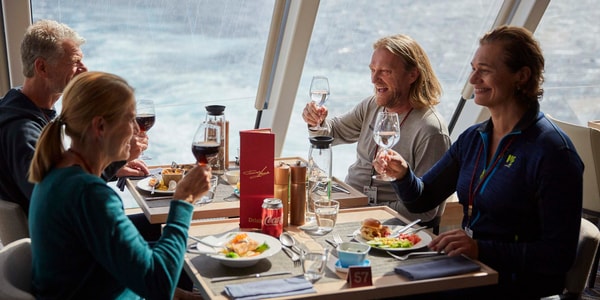 Mit Hurtigruten unterwegs