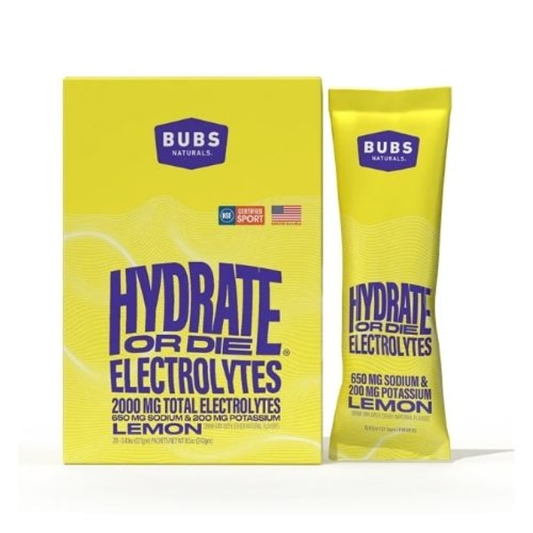 BUBS Naturals Hydrate or Die Review